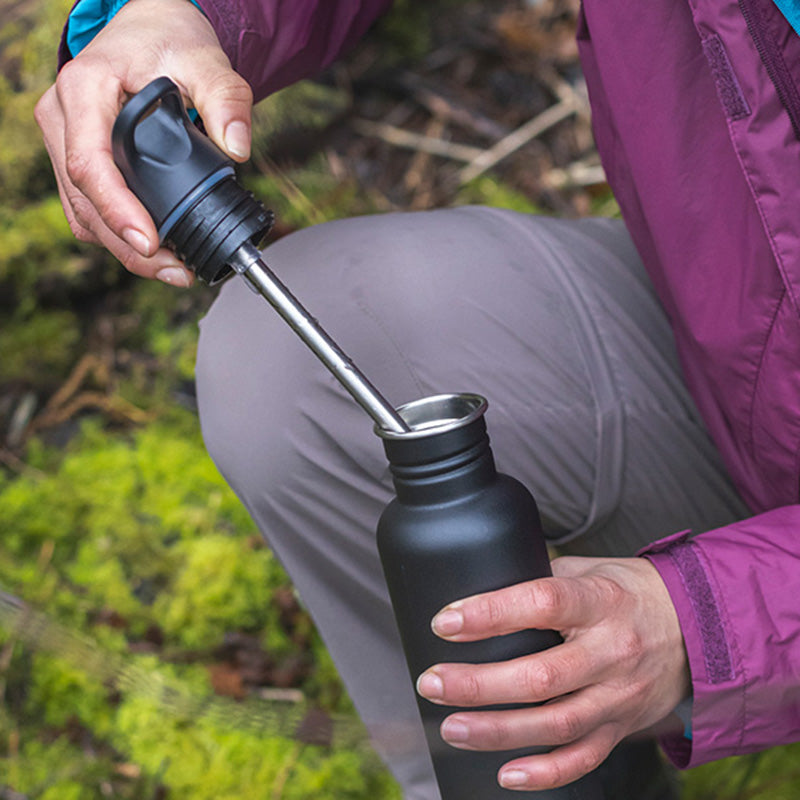 Classic Flip Seal Sport Water Bottle Cap - Leak-Proof & Durable for Running, Hiking, Gym & Outdoor Activities