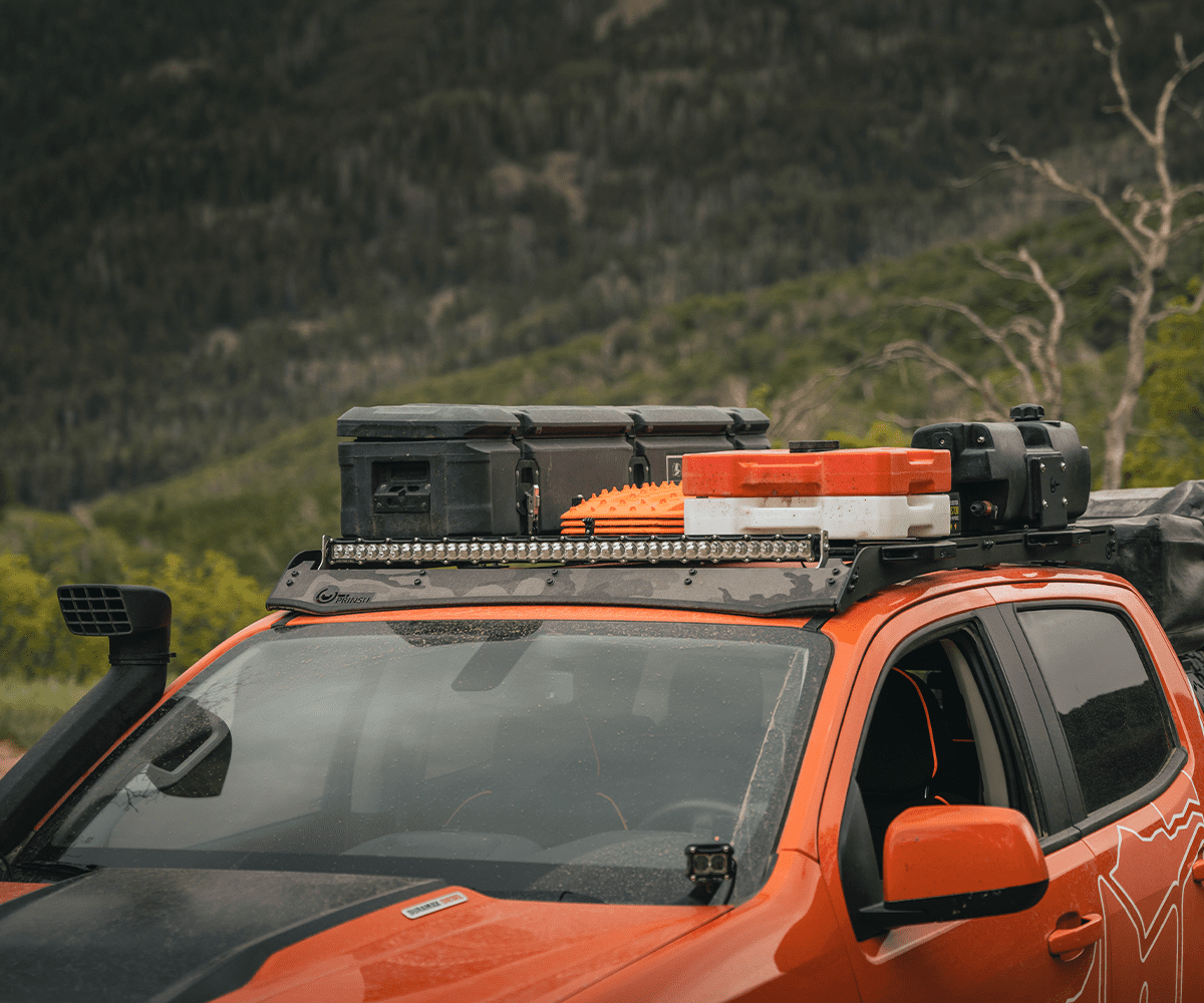 Chevrolet Colorado Truck Cab Rack (2015-2025) - Heavy Duty Roof Rack for Cargo & Outdoor Gear - Perfect for Camping, Hunting & Adventure Travel