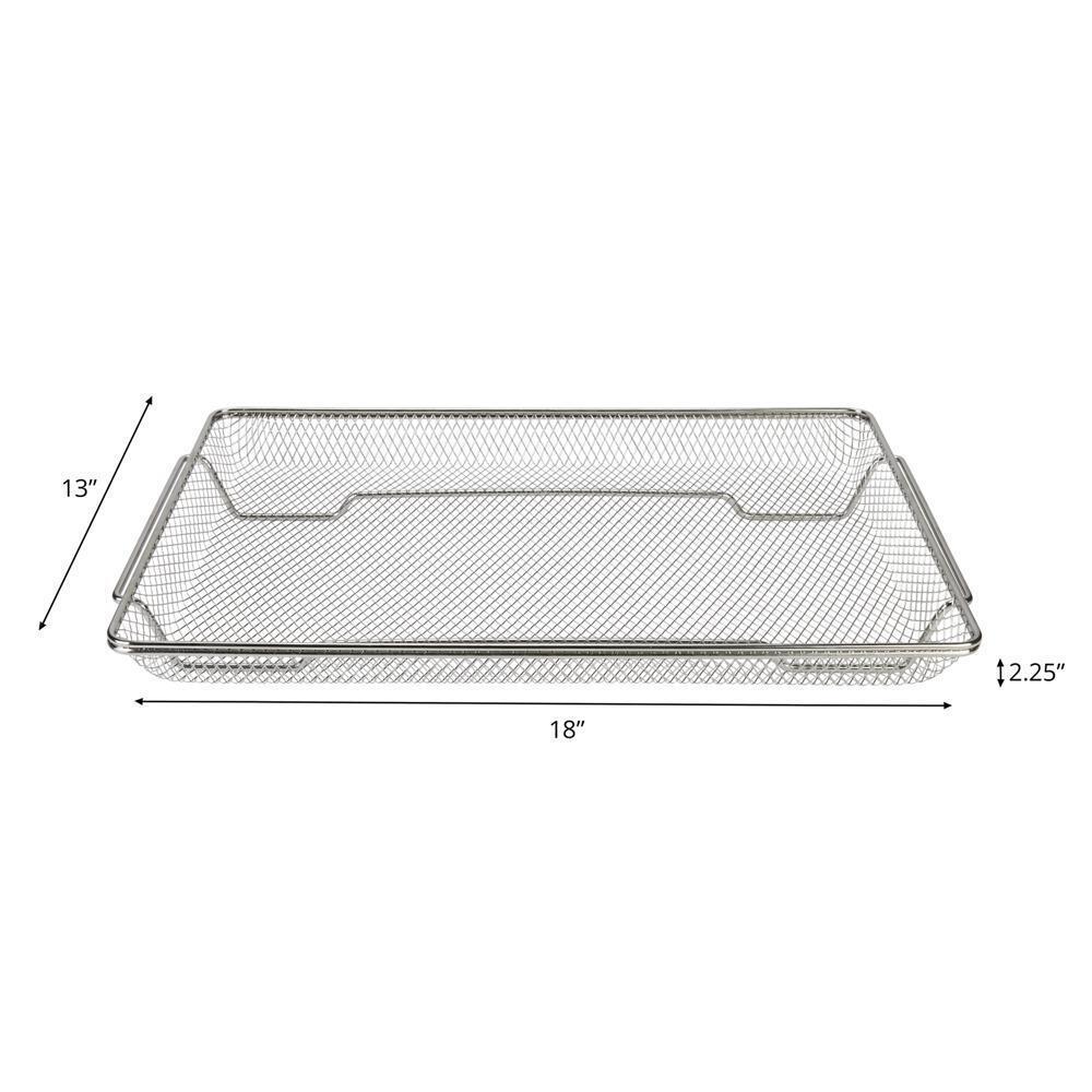 Amana W11548747 Oven Air Fryer Basket - Stainless Steel Replacement Part for Baking & Roasting | Perfect for Crispy Fries, Chicken Wings & Healthy Meals