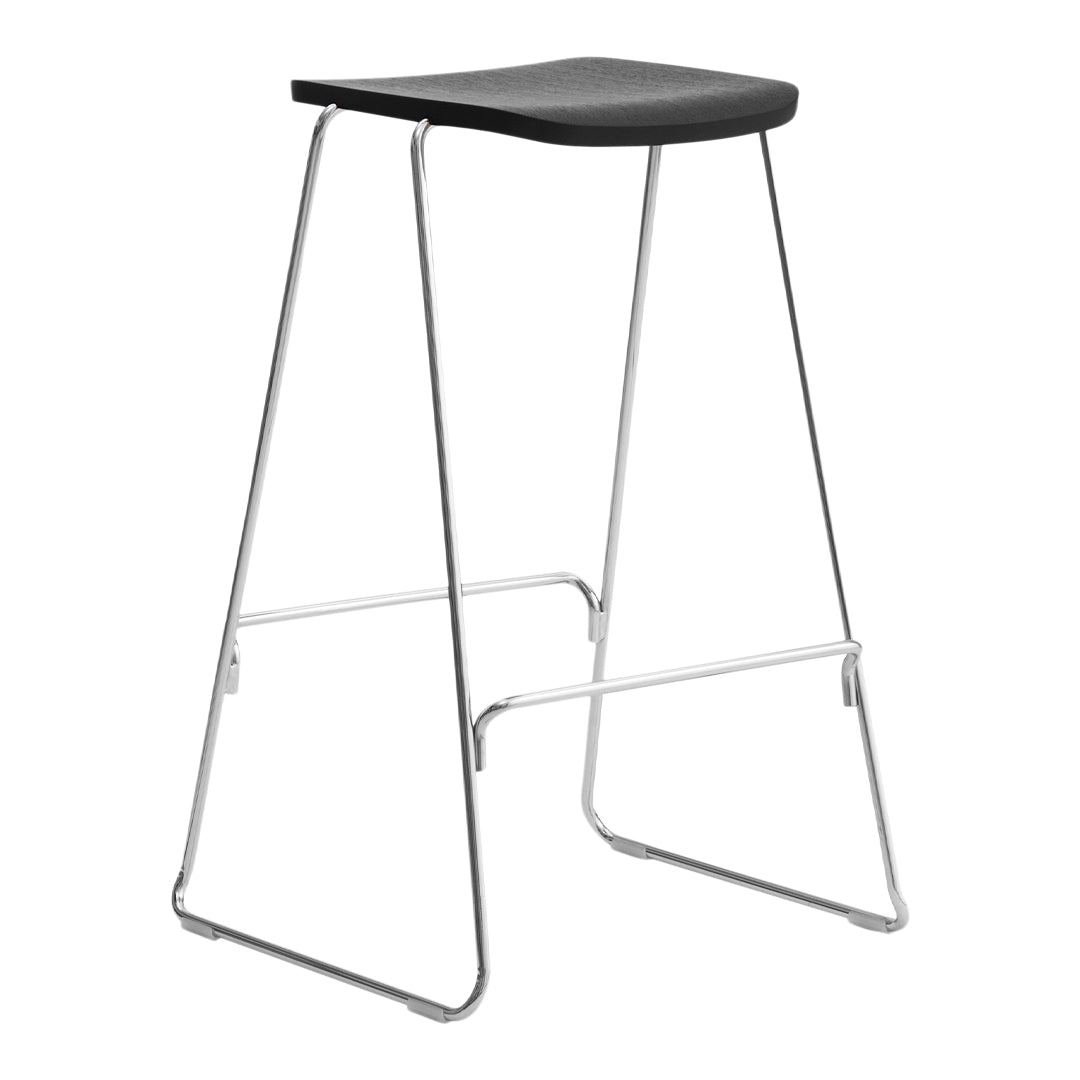 ISKOS Berlin Just Bar Stool by Normann Copenhagen - Modern Scandinavian Design Bar Stool for Kitchen, Dining Room & Cafe