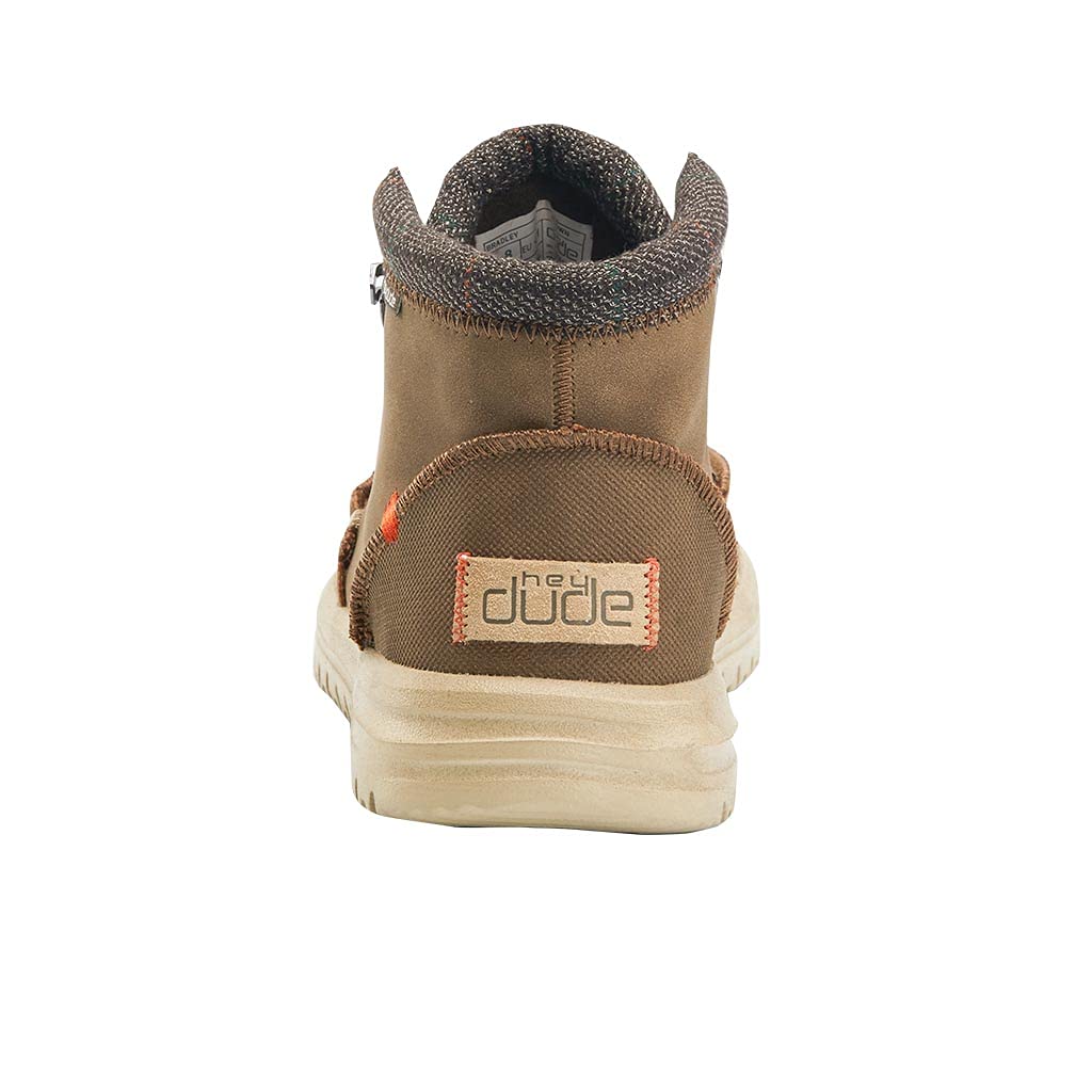 Hey Dude Men's Bradley Lace Up Boots - Comfortable Lightweight Casual Shoes for Men | Waterproof Hiking & Outdoor Walking Boots in Multiple Colors