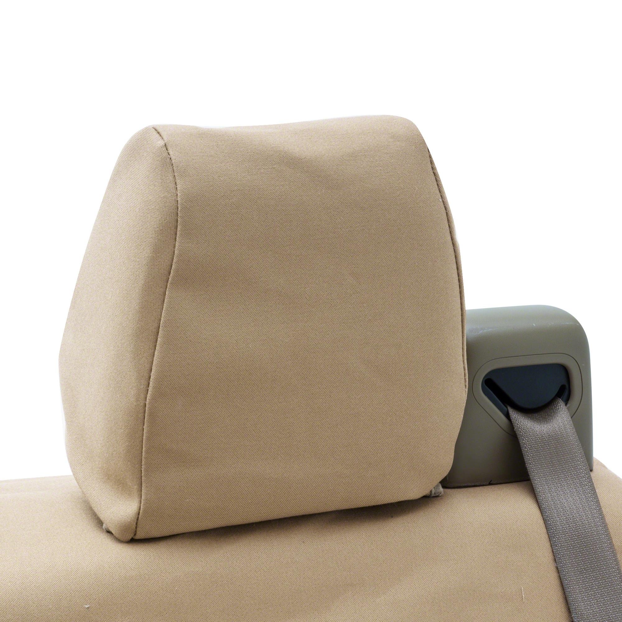 Custom Fit Coverking Rear 60/40 Bench Seat Cover for Toyota Avalon - Premium Polycotton (Cashmere) | Perfect for Car Protection & Comfort