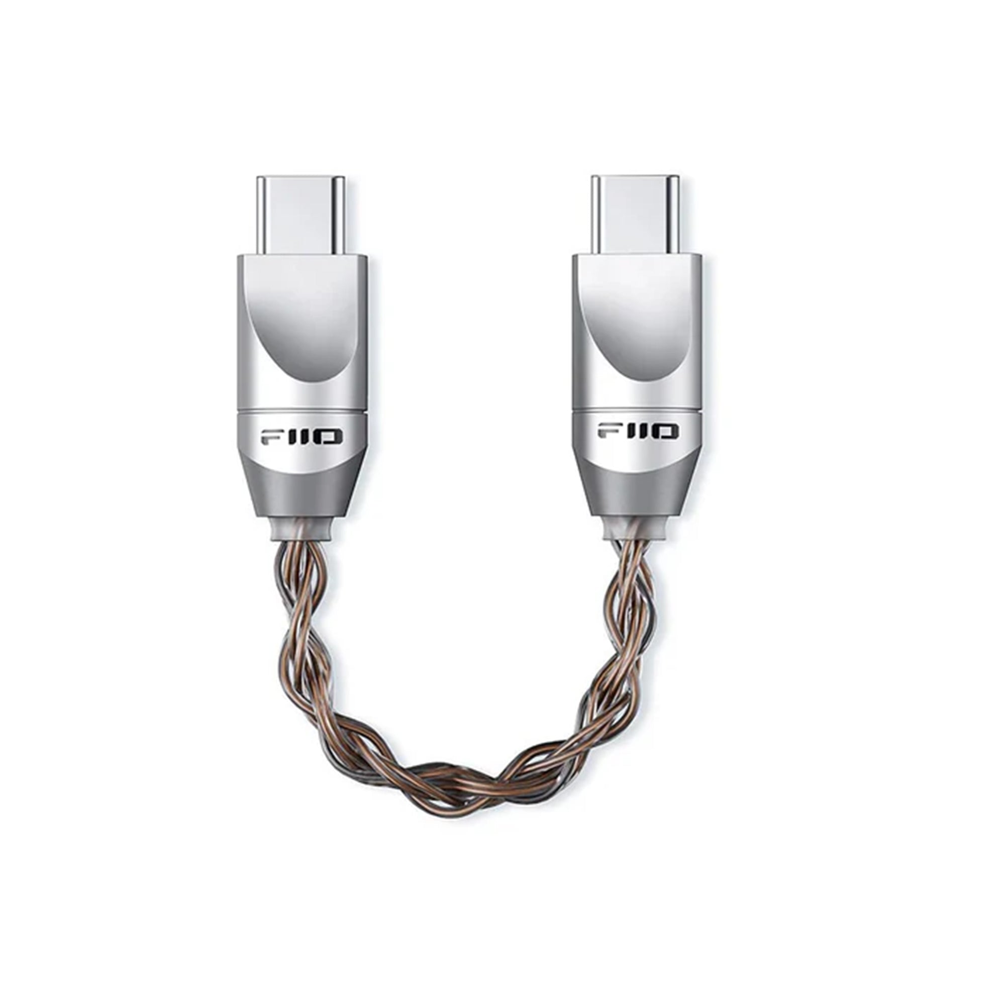 FiiO LINK USB C to USB C OTG Cable - High-Speed Digital Audio Transfer for Smartphones, DACs & Headphone Amps - Perfect for Music Streaming & Hi-Fi Listening