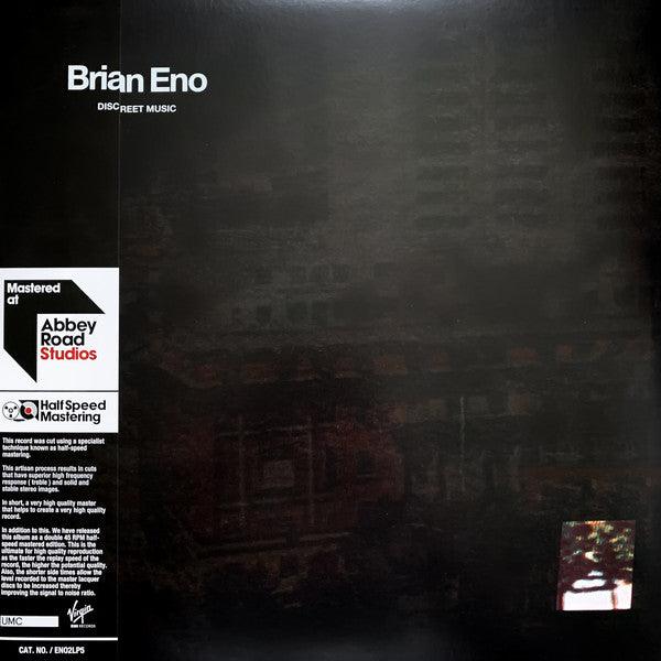 Brian Eno - Discreet Music 45 RPM Vinyl Record (Half-Speed Mastered Edition) | Audiophile LP for Home Listening & Music Collection