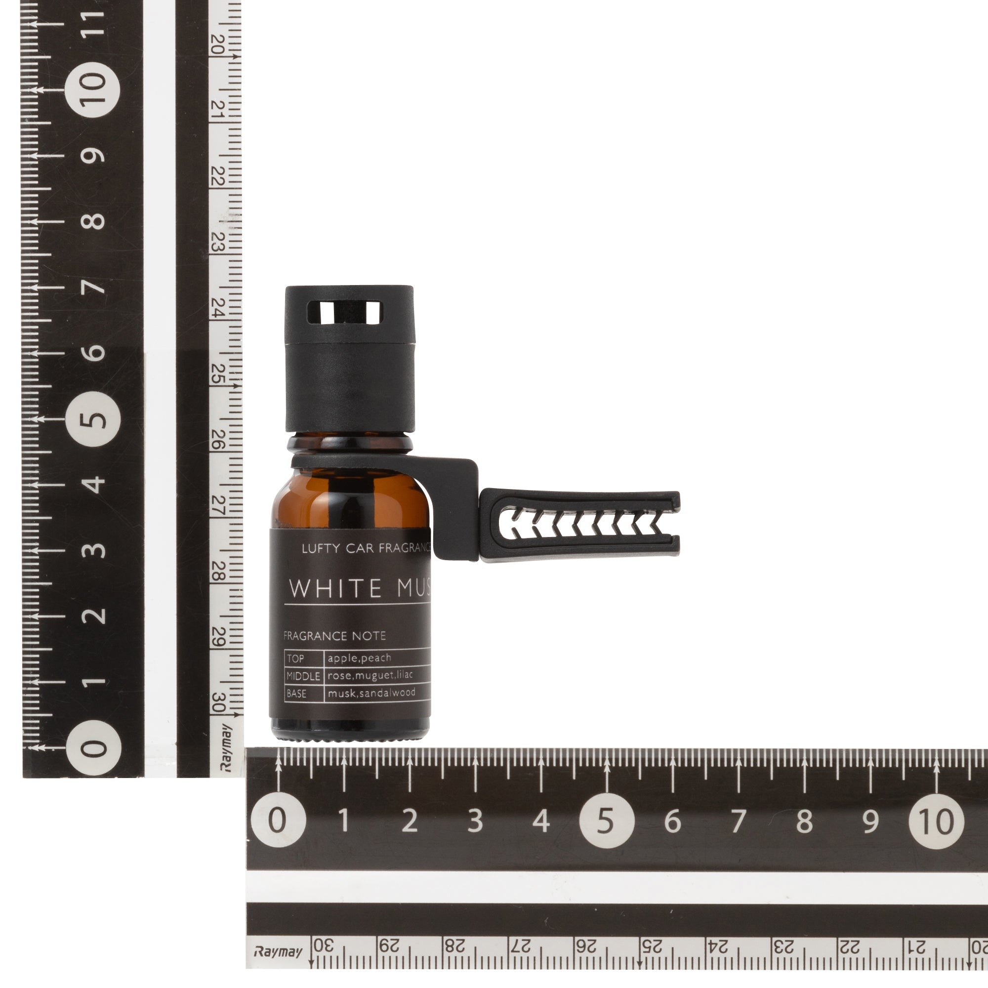 Premium Lufty Car Air Freshener - Black | Long-Lasting Fragrance for Cars, Trucks & SUVs | Ideal for Home, Office & Travel Use