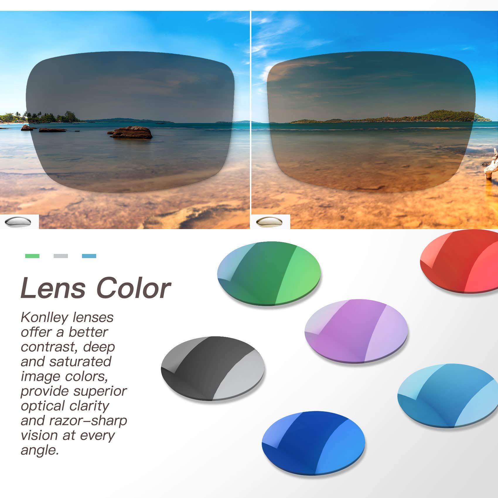 Polarized Floating Sunglasses for Men & Women - UV Protection, Anti-Glare, Lightweight for Fishing, Boating, Kayaking & Water Sports