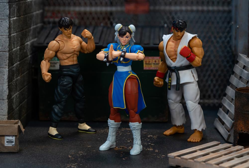 Street Fighter Chun Li 1/12 Scale Collectible Action Figure - Perfect for Display, Gaming Battles & Anime Fans Collection