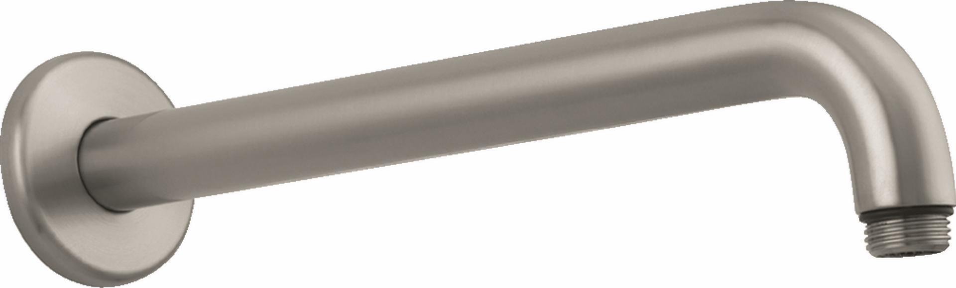 Hansgrohe 9-Inch Brushed Nickel Shower Arm - Durable & Stylish Bathroom Fixture for Modern Showers & Spa-Like Experience