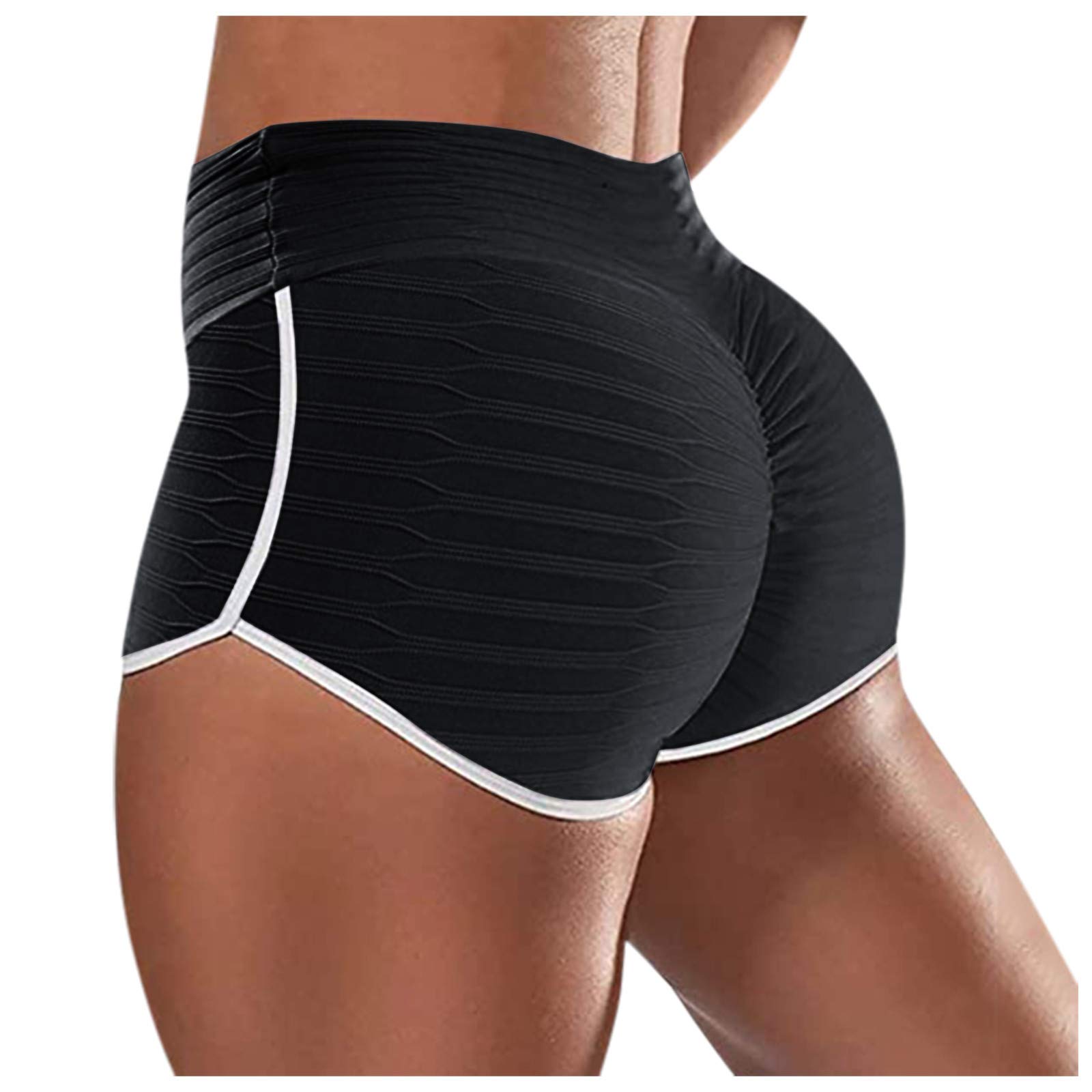 High Waisted Yoga Shorts for Women - Tummy Control & Butt Lifting for Workout & Yoga