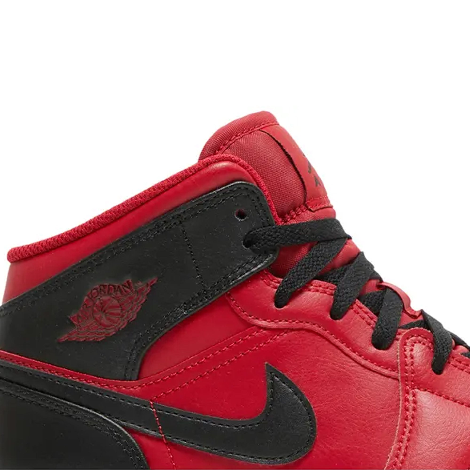 Air Jordan 1 Mid 'Reverse Bred' GS Basketball Shoes for Girls (2021) - Perfect for School, Sports & Street Fashion