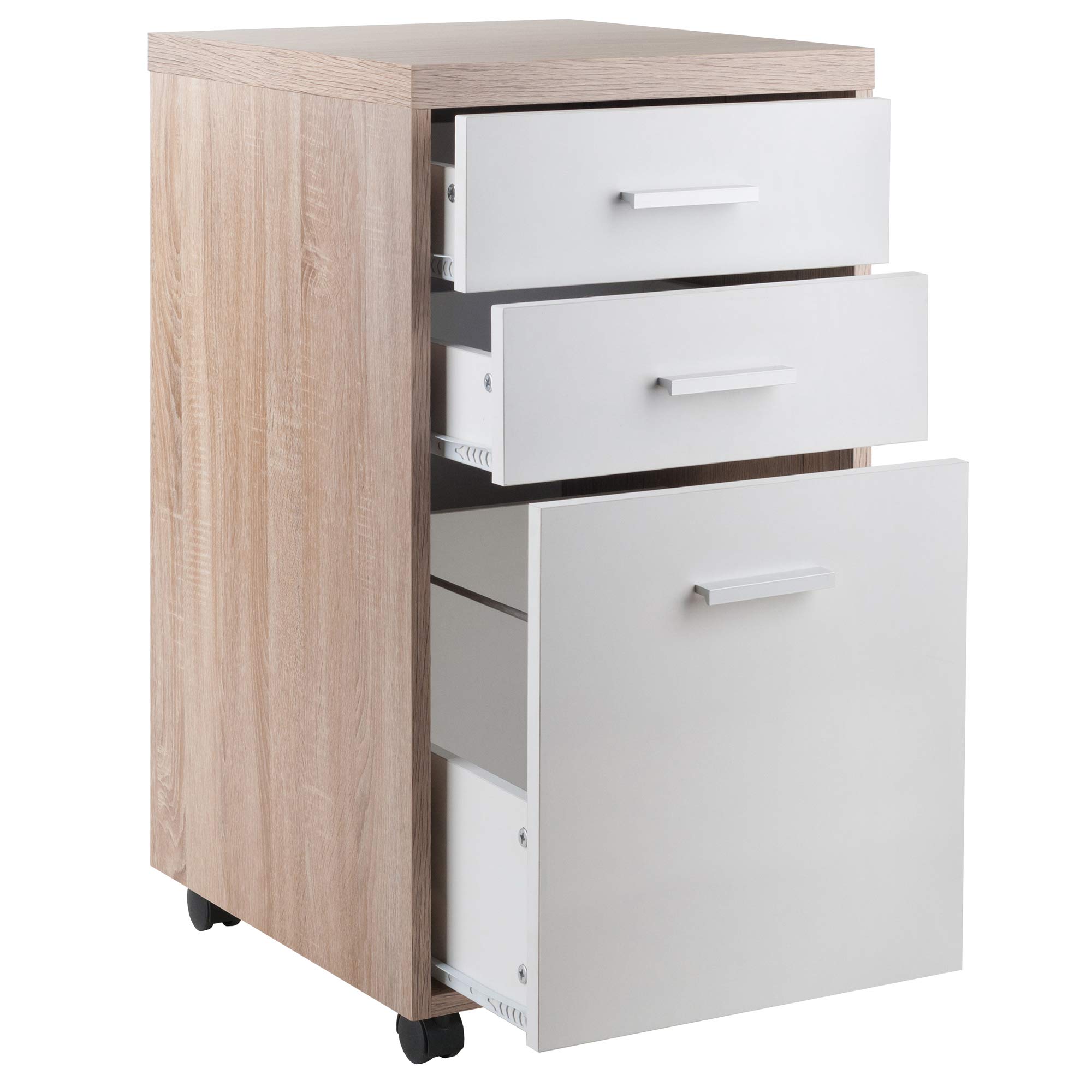 Winsome Wood Kenner Home Office Desk - Reclaimed Wood Writing Desk for Study & Work - Perfect for Home Office, Study Room & Workspace
