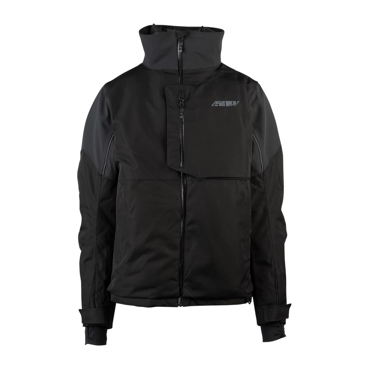 509 Powerline Insulated Snowmobile Jacket with Thinsulate - Stealth Black (Large) | Waterproof Winter Jacket for Snowmobiling, Skiing & Outdoor Adventures