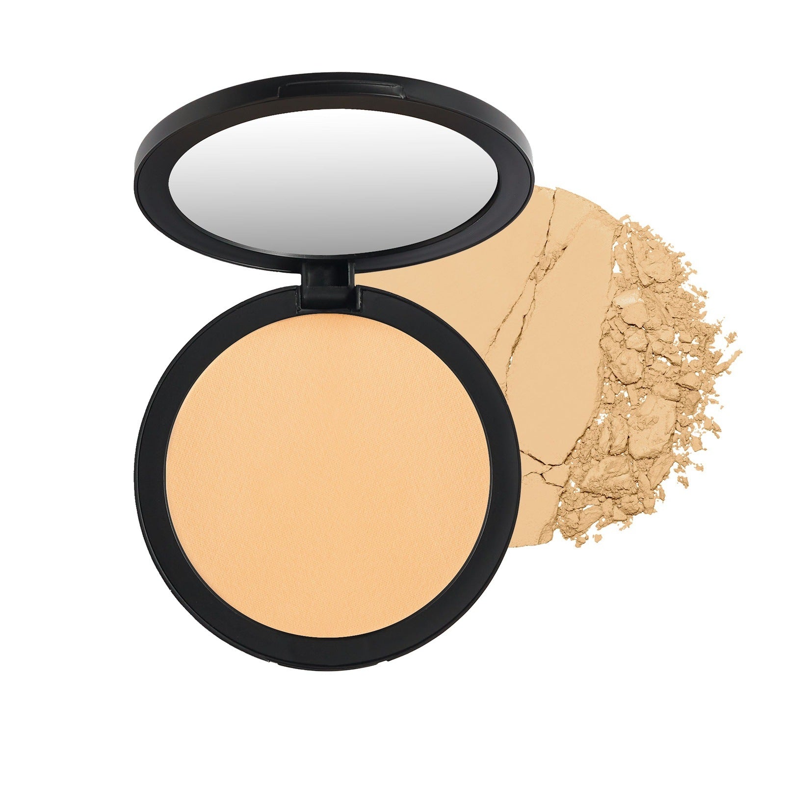 Compact Pressed Powder - 16 Shades, 10g/0.35 oz - Oil Control & Matte Finish for All-Day Wear - Perfect for Touch-Ups, Travel & On-The-Go Makeup