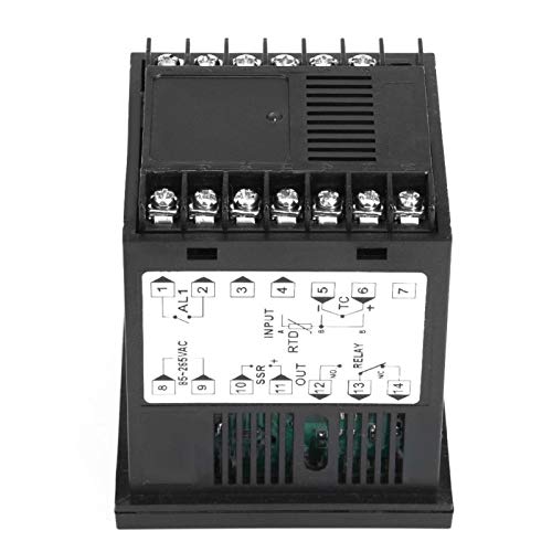Digital PID Temperature Controller - Accurate ℃/℉ Display for Lab & Industrial Use