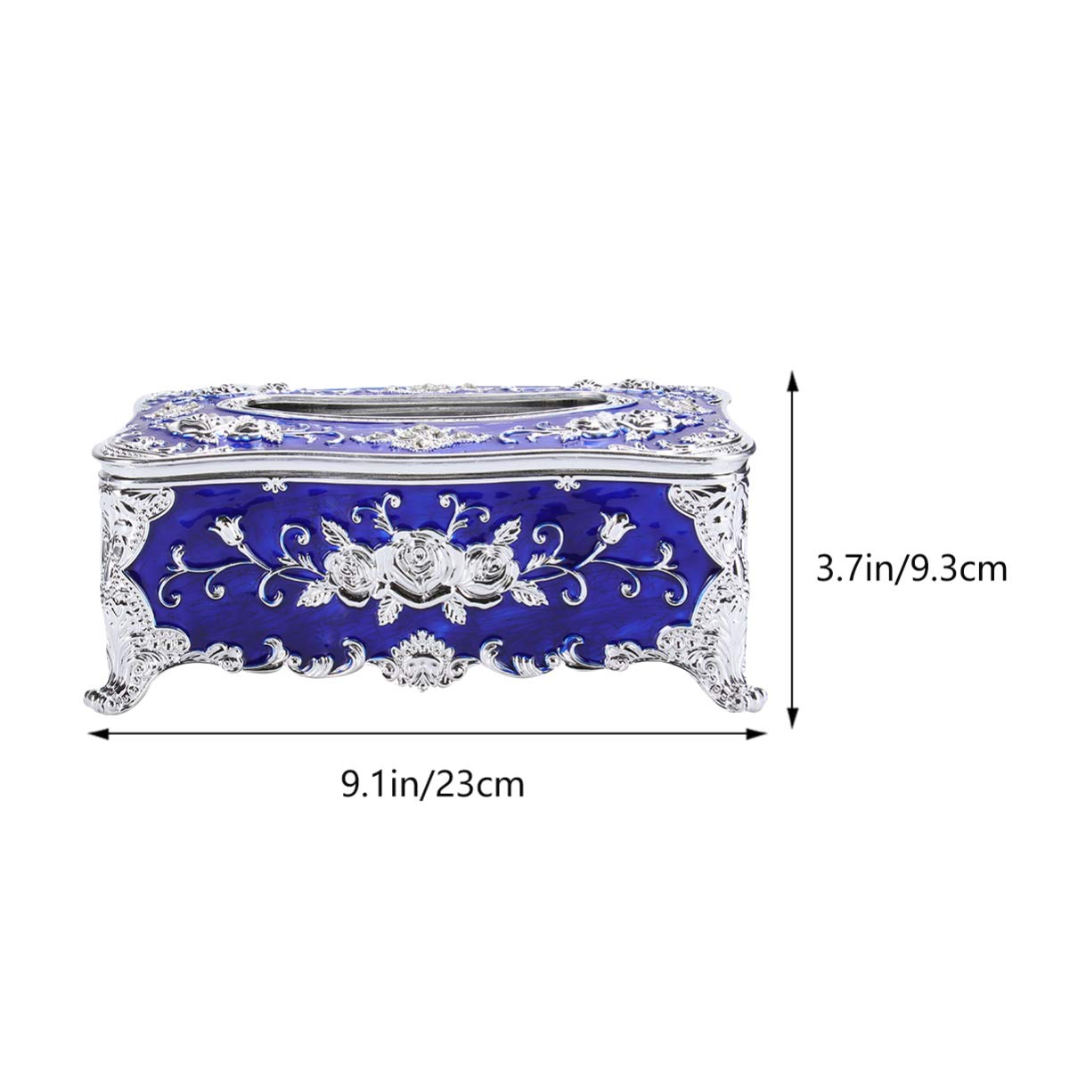 Elegant Acrylic Tissue Box Holder - Vintage European Style Car & Bathroom Napkin Dispenser for Paper Tissues - Perfect for Home, Office, and Vehicle Use