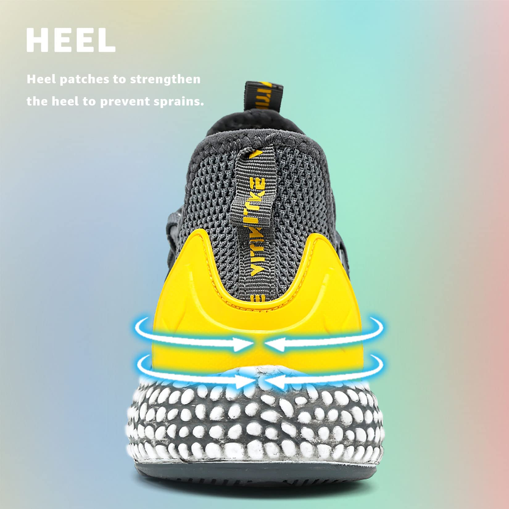 WETIKE Breathable Mesh Slip-On Running Shoes - Lightweight Comfort Sneakers for Men & Women - Perfect for Jogging, Gym Workouts & Casual Wear