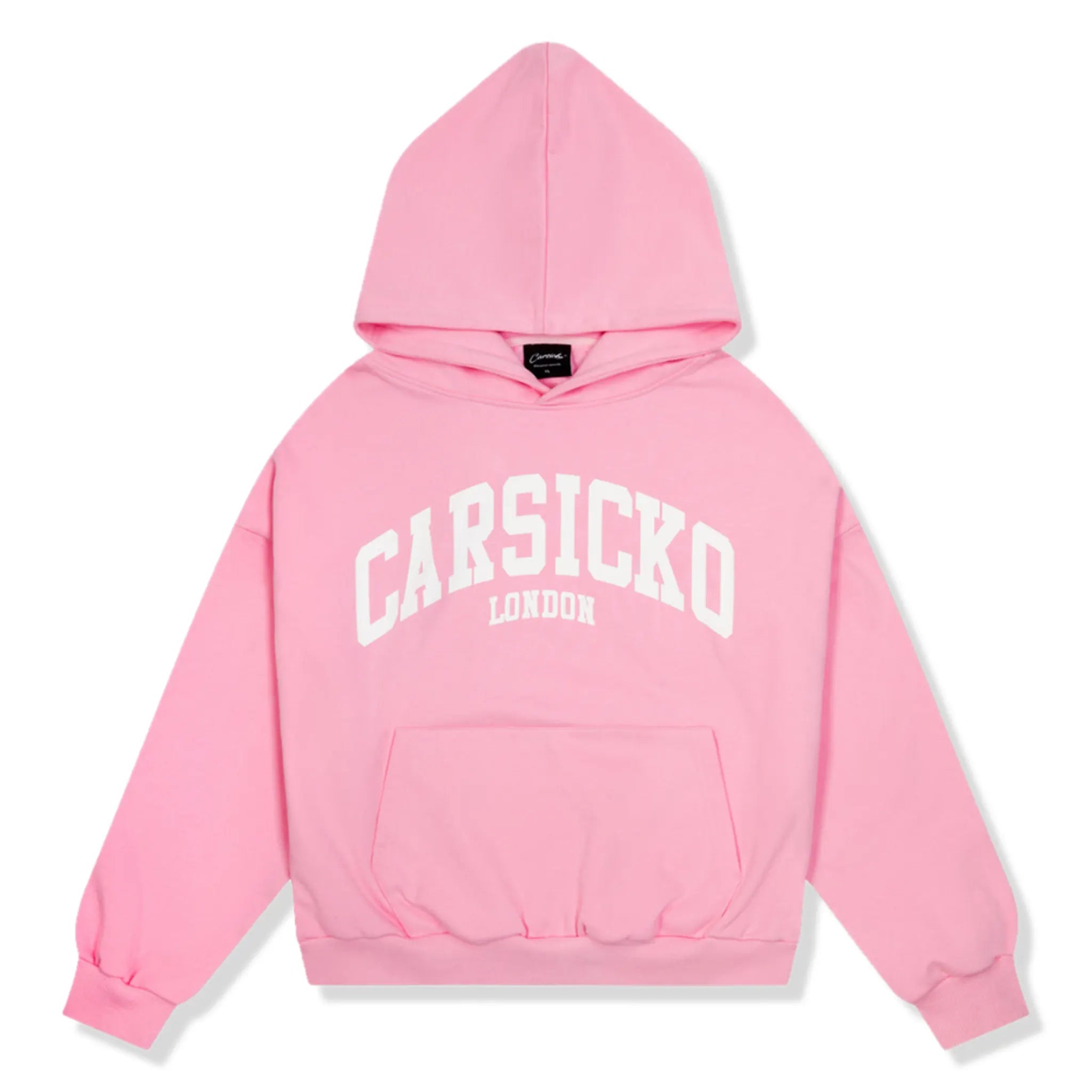 Carsicko London Pink Hoodie - Stylish Women's & Men's Pullover Sweatshirt for Streetwear & Casual Outfits | Perfect for Everyday Wear, Gym, and Travel
