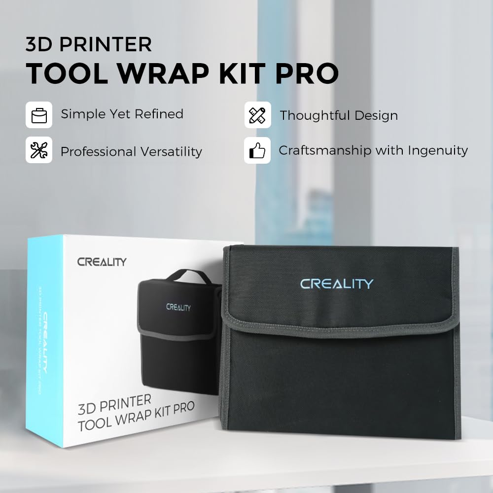 Creality 3D Printer Tool Kit - 74 Pcs Professional 3D Printing Accessories Set with Nozzle Cleaners, Screwdrivers, Wrenches & Storage Bag | Perfect for Ender 3, CR-10, DIY 3D Printing Projects & Maintenance