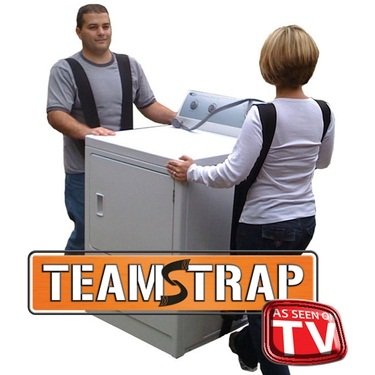 Moving Straps for Heavy Lifting - 650 lbs Capacity TeamStrap for Furniture, Appliances & Mattresses | Safe & Easy 2-Person Moving Tool for Home, Office & Warehouse