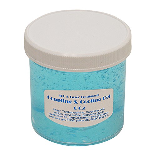 Cooling & Coupling Gel for Laser/IPL Hair Removal Machines – Soothes Skin & Enhances Treatment for Home & Professional Use