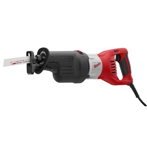 Milwaukee 6538-21 15.0 Amp Super Sawzall Reciprocating Saw (Renewed) - Heavy-Duty Demolition & Construction Power Tool for Professionals