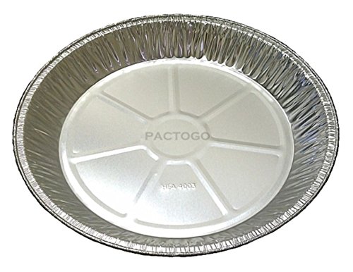 Handi-Foil 12-Inch Extra-Deep Disposable Aluminum Foil Pie Pans - Pack of 250 | Heavy-Duty Tin Plates for Baking, Cooking & Food Storage | Perfect for Pies, Quiches, Casseroles & Meal Prep