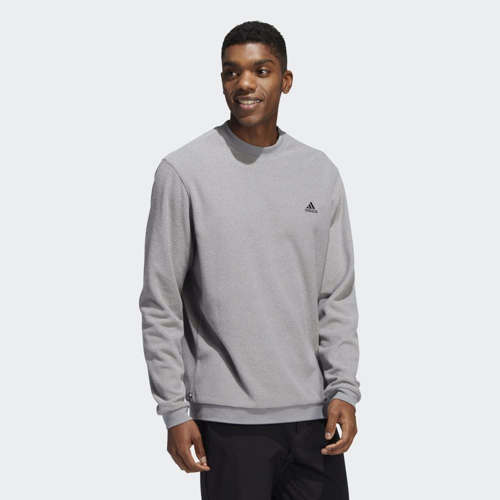 Adidas Men's Crewneck Sweatshirt - Comfortable Casual Pullover for Gym, Running & Everyday Wear
