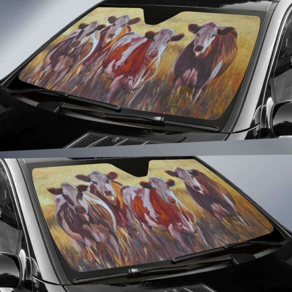 Car Windshield Sun Shade for Ford F-150 - Universal Fit 27