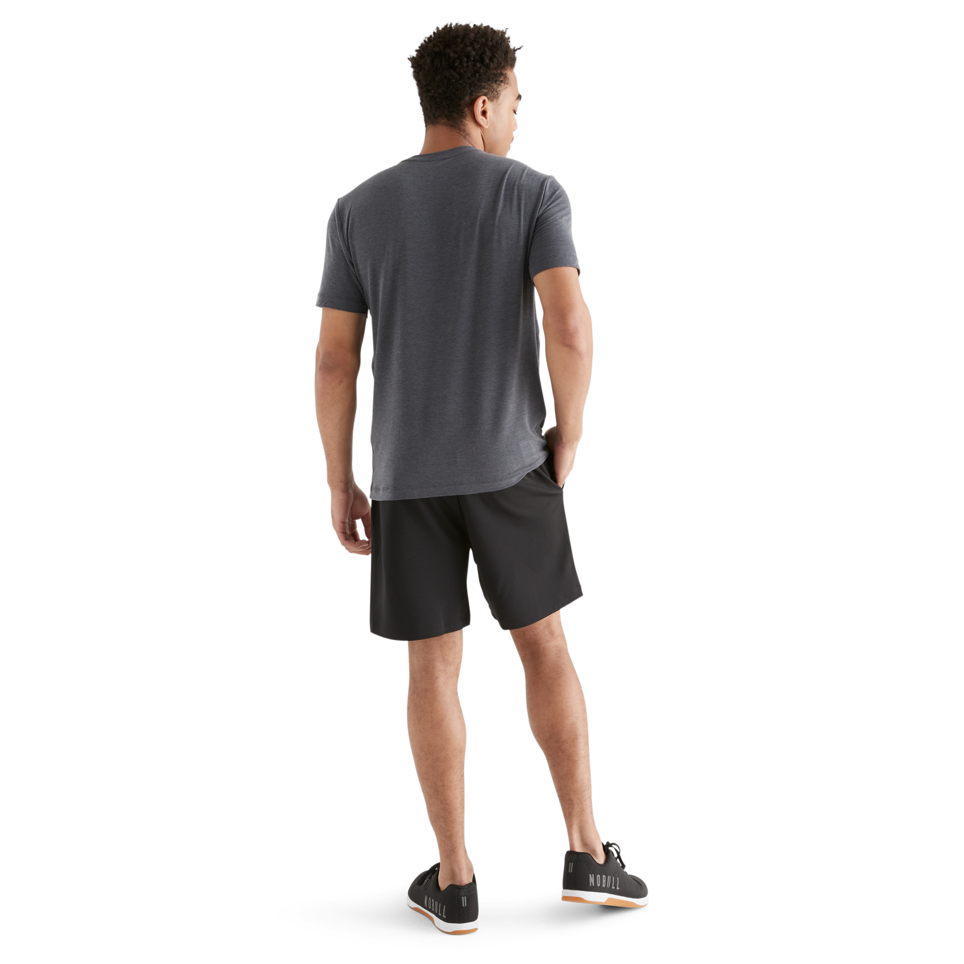 NOBULL Men's Performance T-Shirt - Lightweight, Breathable & Durable Workout Tee for Gym, Running & Training