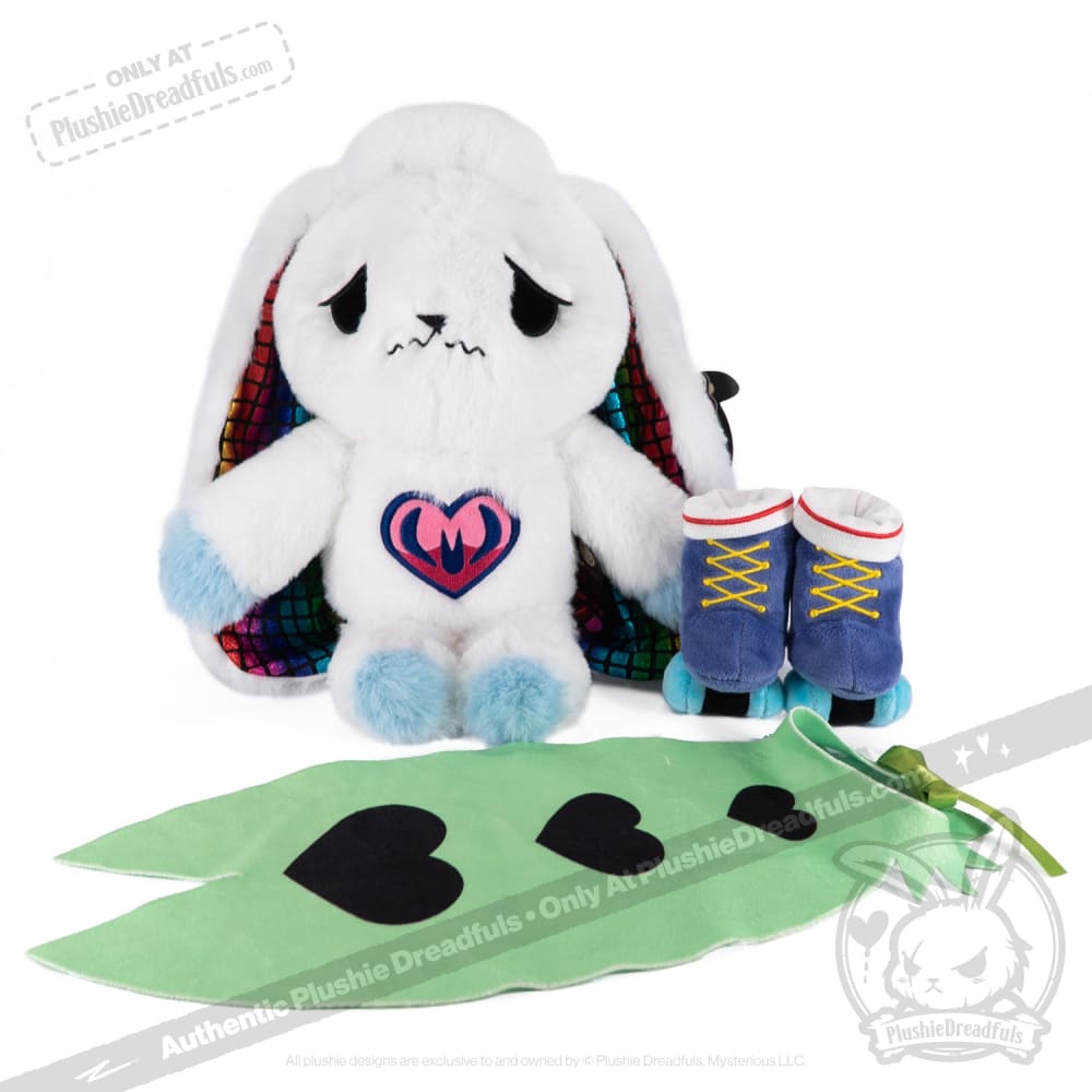 Plushie Dreadfuls Panic Disorder Stuffed Animal - Soft Anxiety Relief Plush Toy for Mental Health Support & Comfort