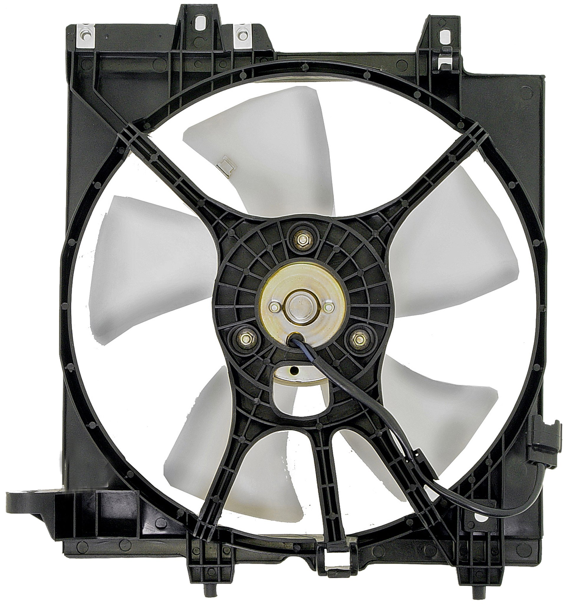 Dorman 620-765 A/C Condenser Fan Assembly Replacement for Subaru Forester, Outback, Legacy, Impreza - Perfect for Cooling System Repair & Summer Driving Comfort