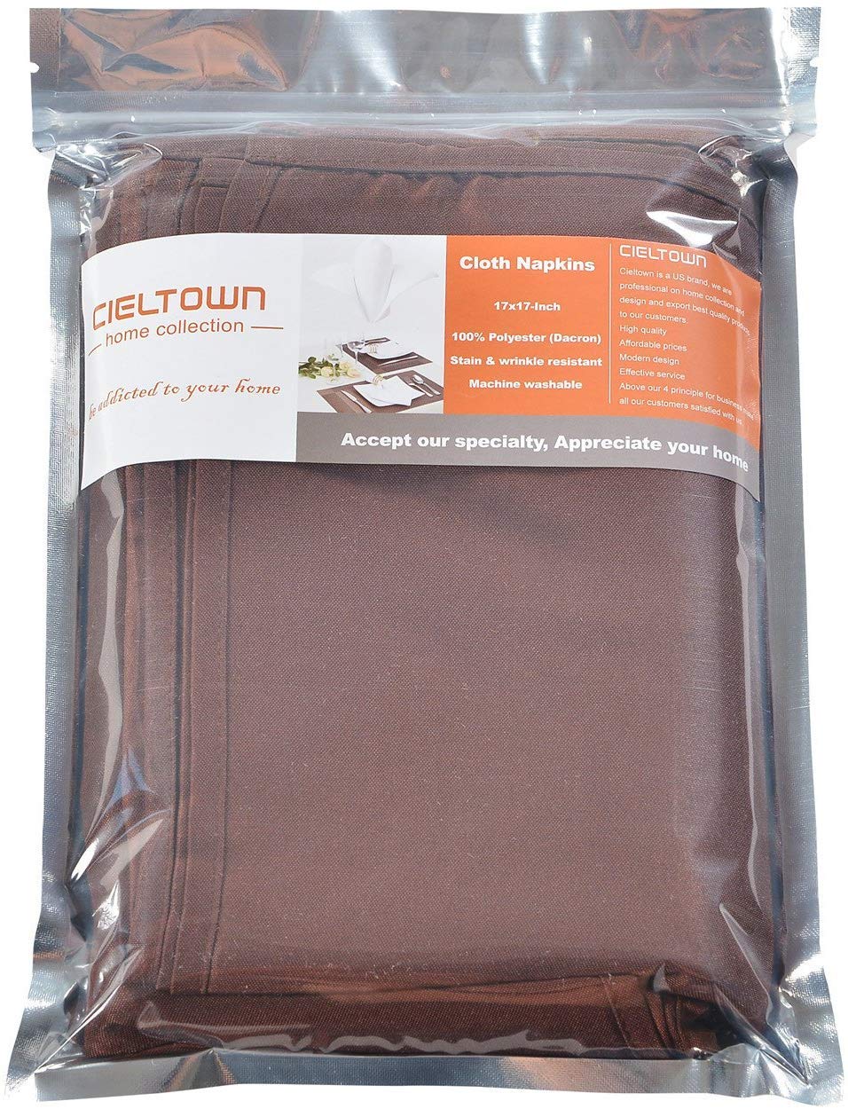 Premium 12-Pack Washable Cloth Napkins - 20
