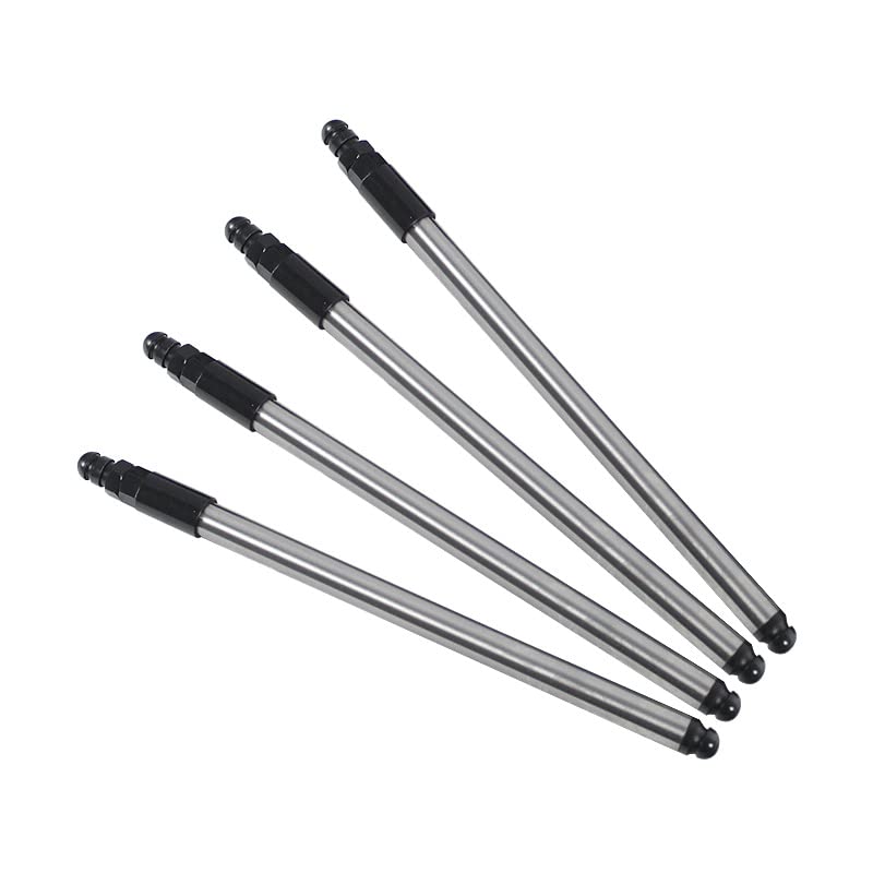 Harley Adjustable Pushrods & Push Rod Cover Kit for 1984-1999 Harley-Davidson Evolution (EVO) Engine - FLS, FXS Models - Upgrade Motorcycle Performance for Smooth Rides & Easy Maintenance