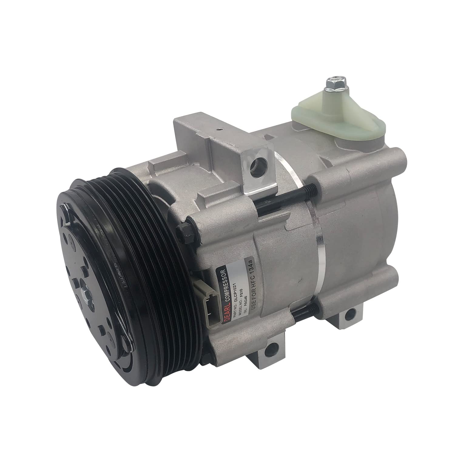 Dearl A/C Air Condition Compressor with Clutch for 4.2L V6 Engine - Compatible with 1997-2006 Ford F-150 & 2004 F-150 Heritage Models - Perfect for AC System Repair & Replacement in Hot Climates