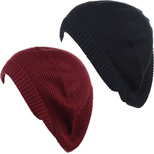2pcs-pack Red Wine and Black