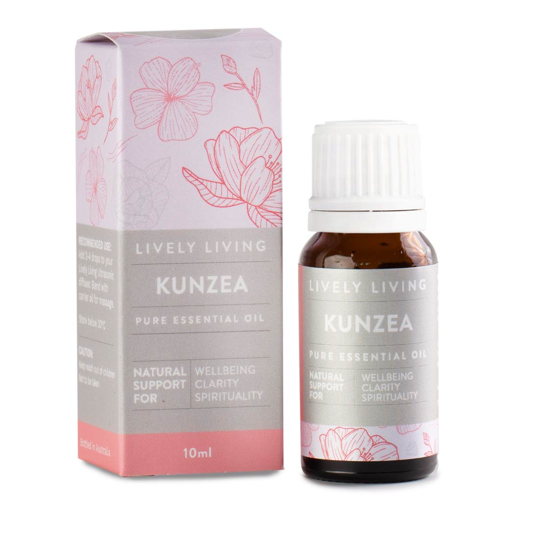 Pure Kunzea Essential Oil 10ml - 100% Natural Therapeutic Grade Aromatherapy Oil for Relaxation, Pain Relief & Skin Care - Perfect for Diffusers, Massage & DIY Beauty Products