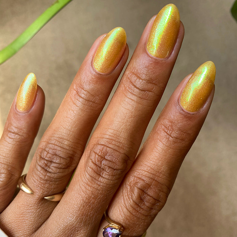 Premium Stained Glass Collection Nail Polish Set of 4 - Vibrant Long-Lasting Colors for Professional Salon & DIY Manicures at Home