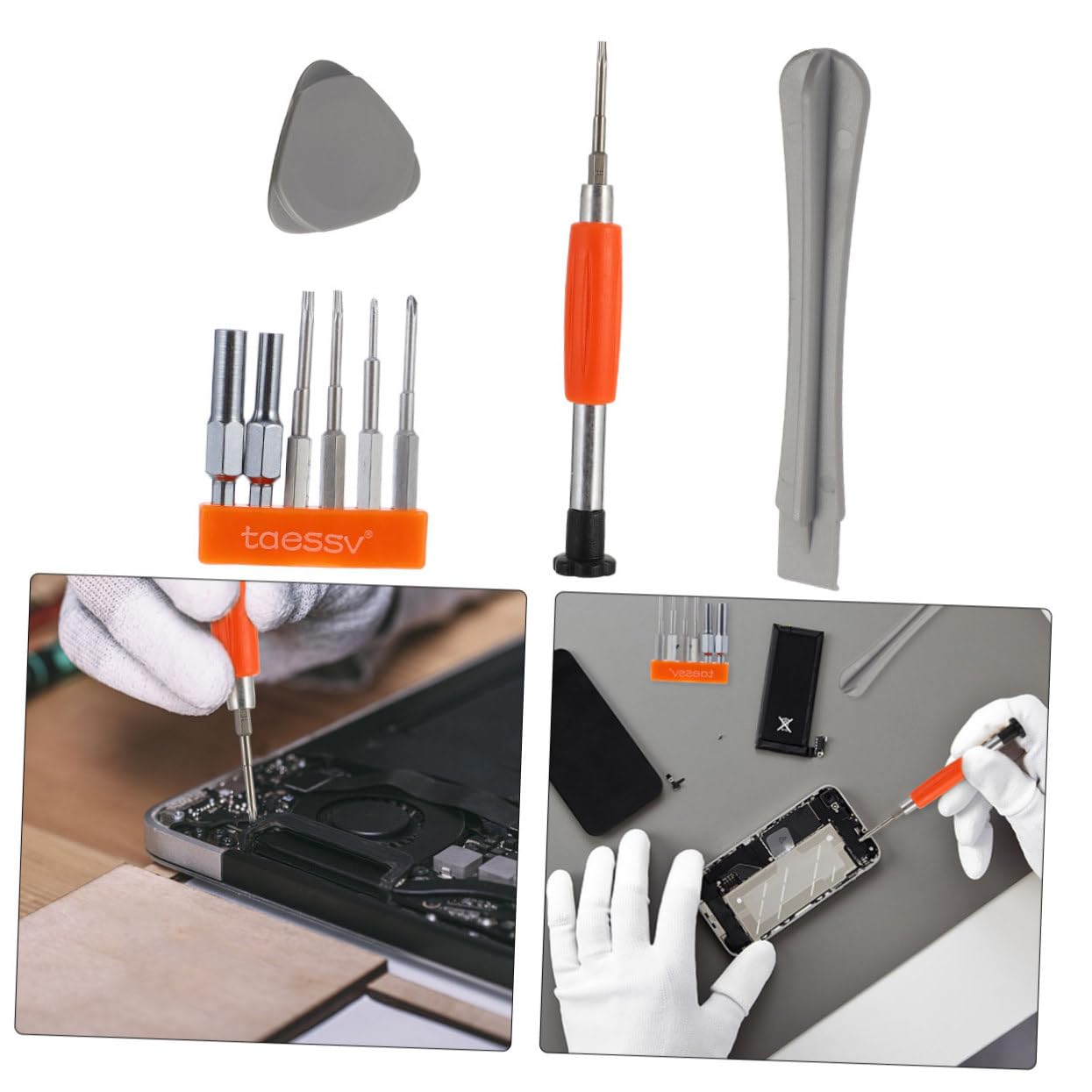 9-Piece Screwdriver Set for Watch & Phone Repair - Mini Precision Tool Kit for Electronics, Tablet Disassembly, Game Console Maintenance & Scratch Removal - Perfect for DIY Repairs at Home or Workshop