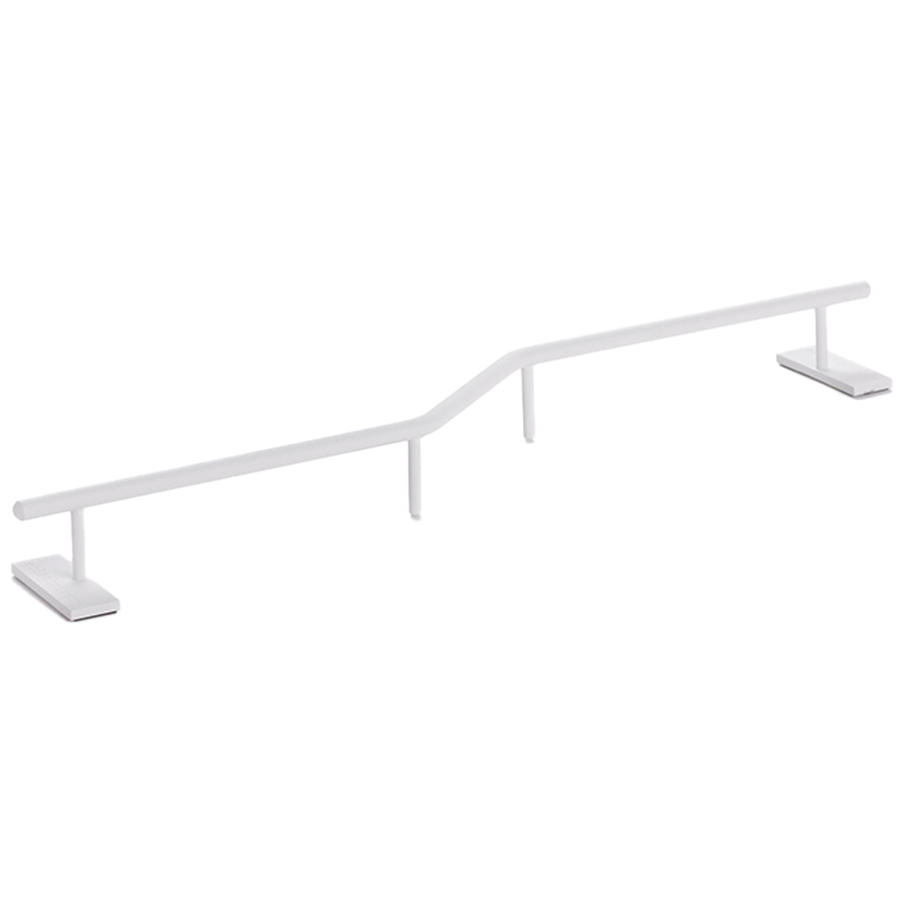 Blackriver Fingerboard Rail - Ironrail Kink for Tech Deck & Finger Skateboarding - Perfect for Skate Park Obstacles & Home Practice