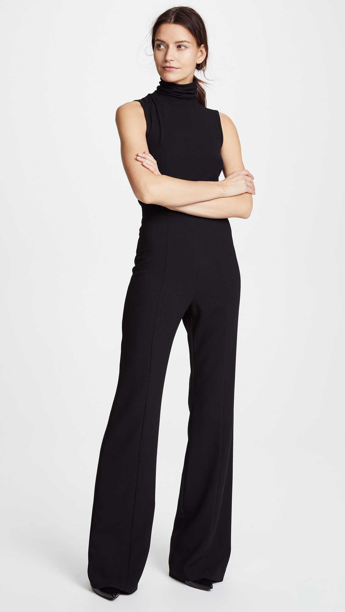 Black Halo Women's Isabella Pants - Stylish High-Waisted Trousers for Office & Business Casual Wear | Comfortable & Professional Work Pants for Women