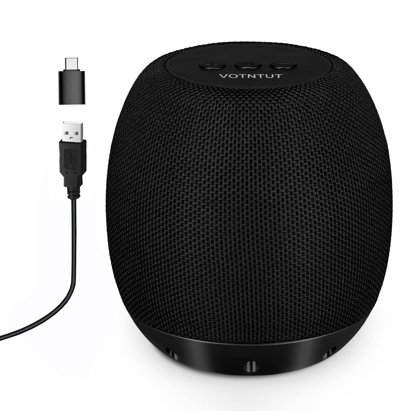 ZETIY USB-Powered PC Speakers - High-Quality Stereo Sound, Louder Volume & Rich Bass for Desktop & Laptop - Perfect for Gaming, Movies & Music (Black)