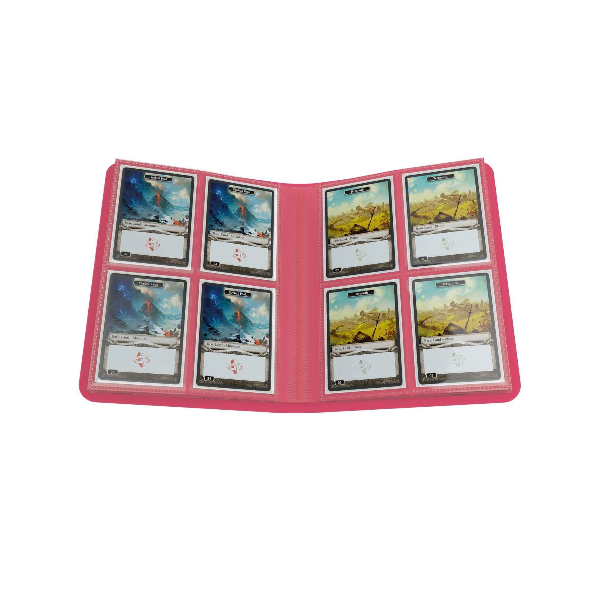 8-Pocket Casual Photo Album Scrapbook - Pink | Perfect for Baby Shower, Wedding, Travel Memories & DIY Scrapbooking