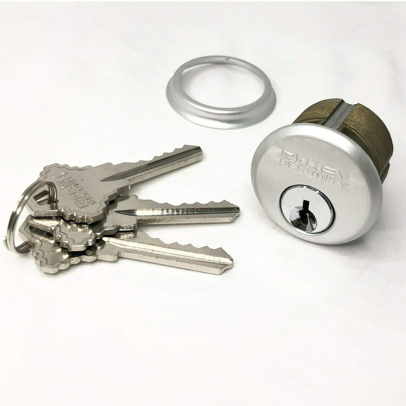 10 Pack Adams Rite Mortise Lock Cylinders 1 Inch - High Security Commercial Grade Door Locks for Storefront Entry, Office Buildings & Retail Security