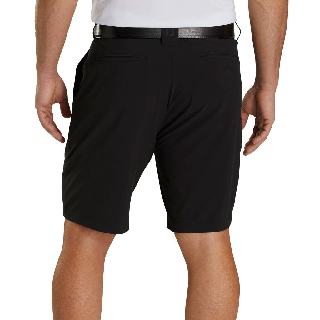 FootJoy Performance Black Men's Golf Shorts - Breathable & Comfortable for Golfing & Casual Wear