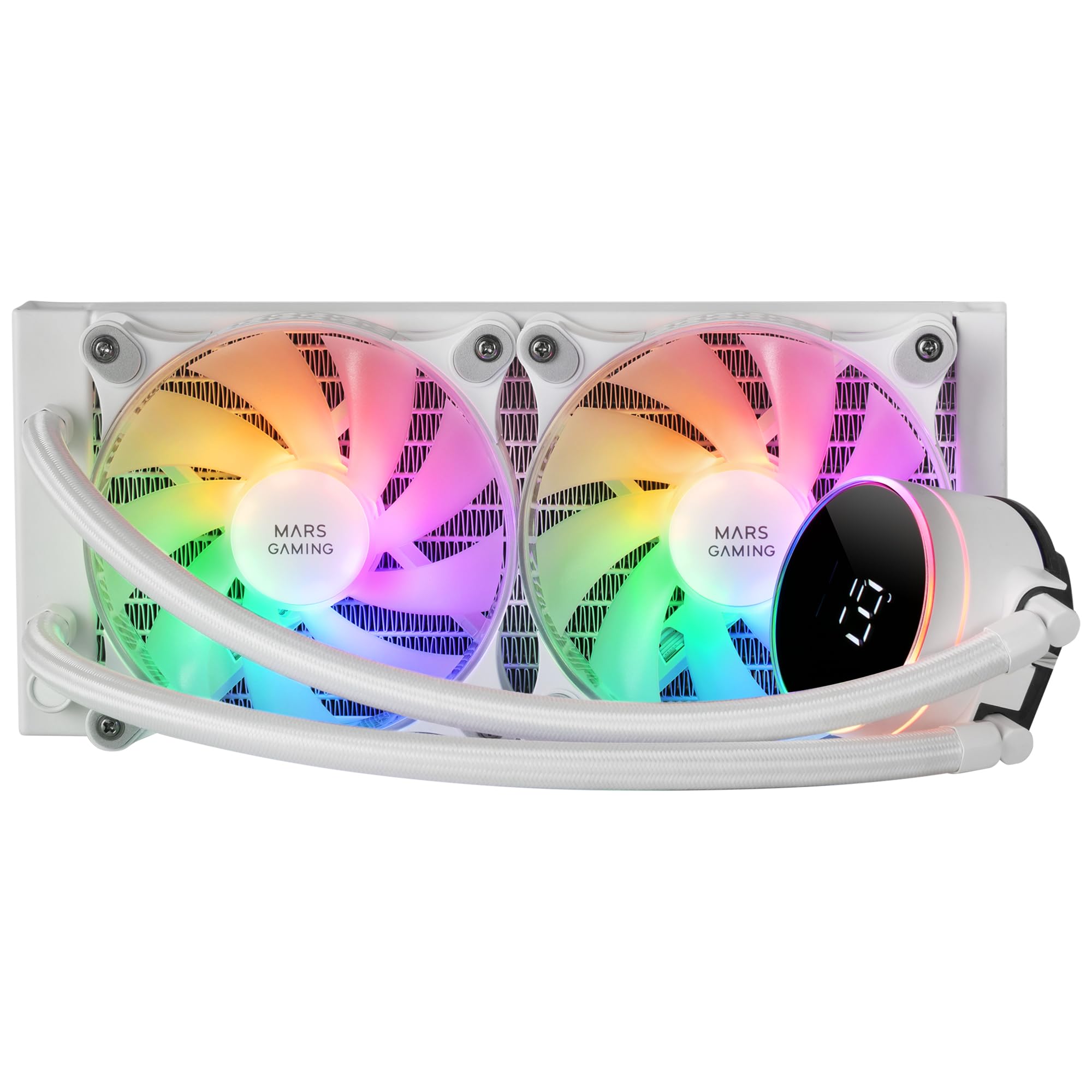 Mars Gaming MCPU220 Universal PC Heat Sink with 120mm MFX Fan - Black | High-Performance Cooling for Gaming PCs & Workstations
