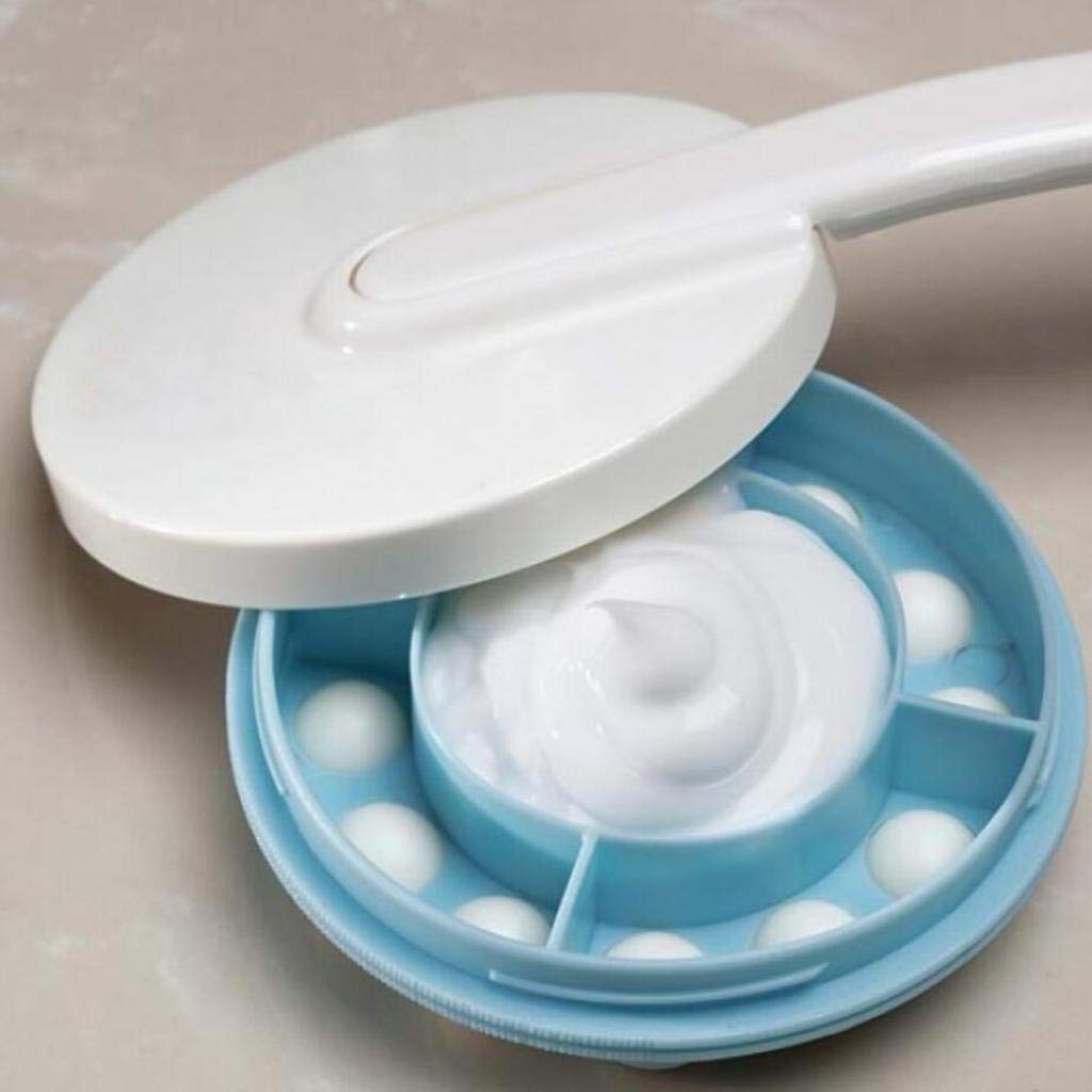VMS INDIA 16.9 Inch Long Handle Body Lotion Applicator - Back Massager & Skin Exfoliator for Shower, Spa & Self Care at Home
