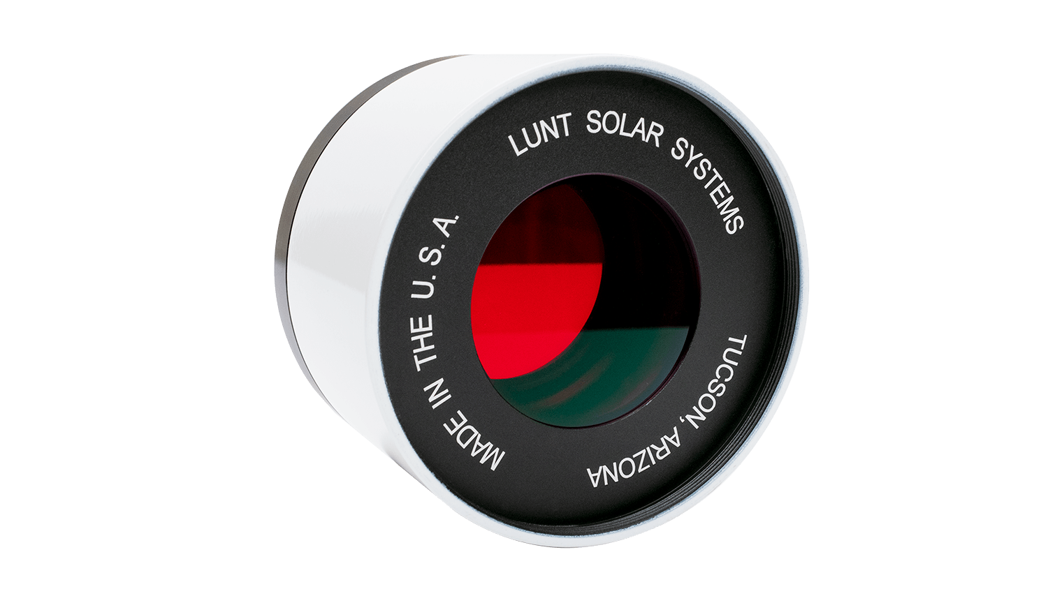 Lunt LS50FHa 50mm Front Mount Double Stack Solar Filter for 60mm Telescopes - Safe Solar Viewing for Astronomy & Eclipse Observation