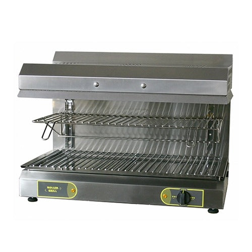 Equipex SEF80Q Commercial Electric Finishing Oven & Salamander - 32 Inch Countertop Food Warmer for Restaurants, Bakeries & Catering
