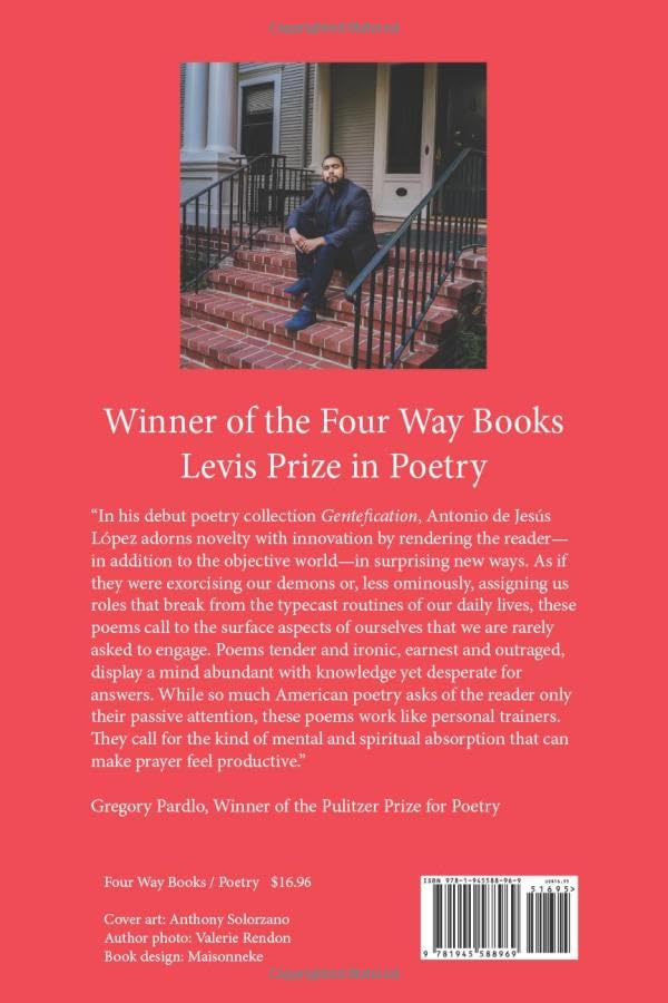 Gentefication - Winner of the Four Way Books Levis Prize in Poetry | Thought-Provoking Poetry Collection for Book Clubs & Literary Enthusiasts