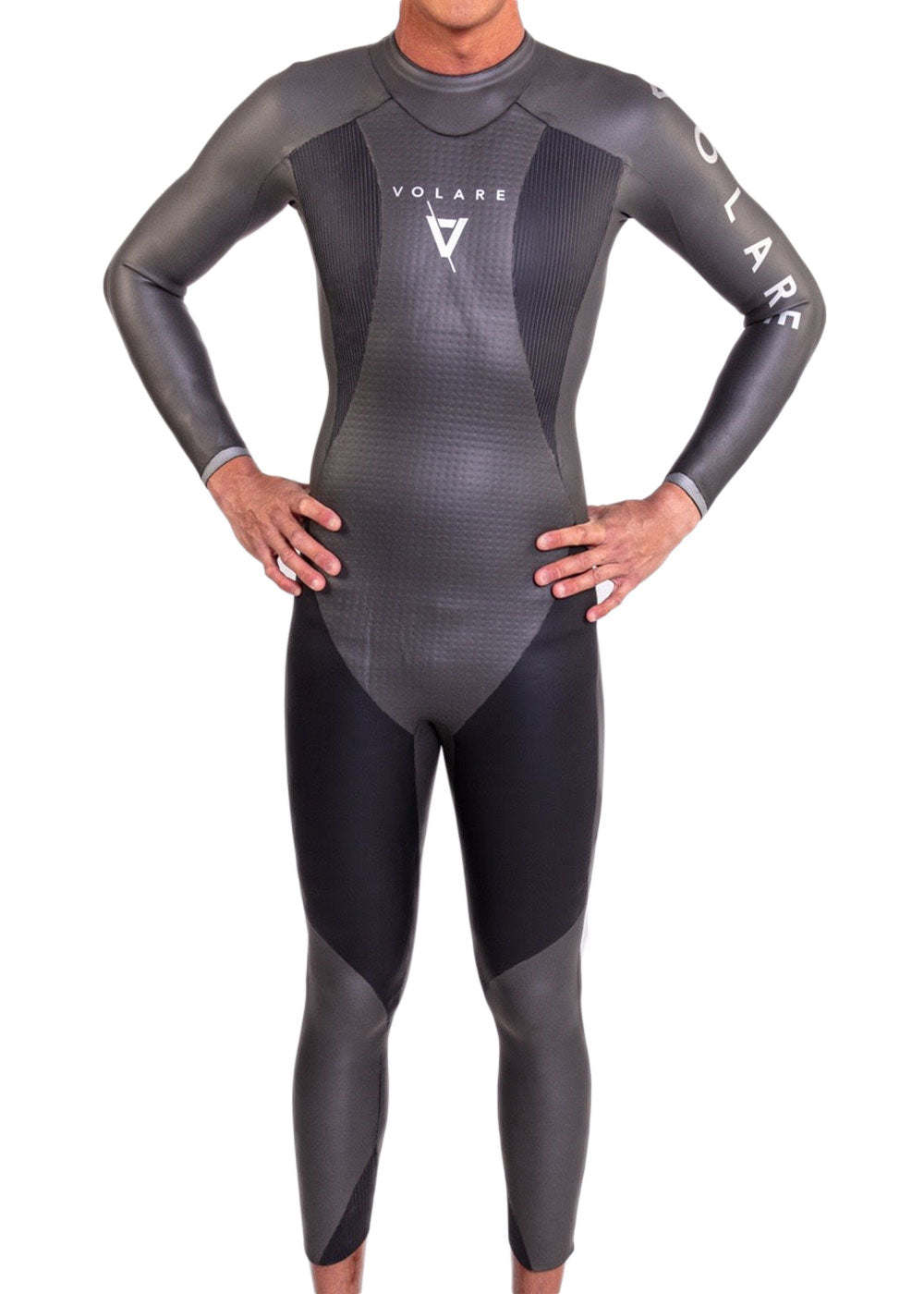 Volare V3 Men's Triathlon Wetsuit - Premium Neoprene Swim Suit for Open Water Swimming, Surfing & Triathlon Competitions - Ideal for Training & Racing in Cold Water Conditions